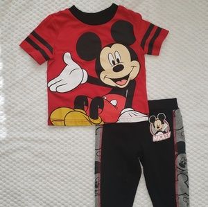 Disney Mickey Mouse Shirt and Pants Set